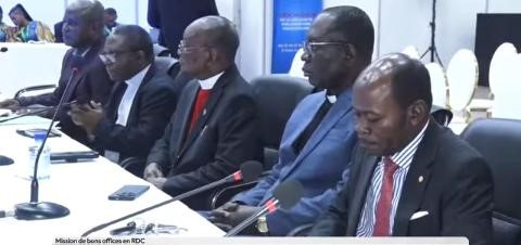Mission de bons offices de l'APF, RDC : la CENCO et l'ECC vantent les mérites du Pacte Social pour la Paix et le Bien Vivre-Ensemble